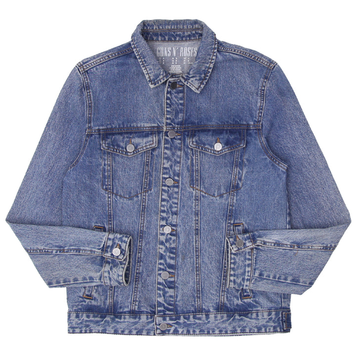 Mens Guns N' Roses Denim Jacket - Fashion Rerun Vintage Migration_Jacket