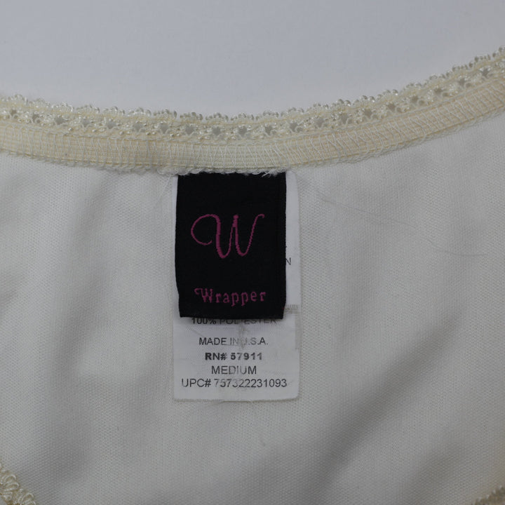 Y2K Ladies Lace Long Sleeve Top Size M | Migration_Y2K Tops - Back View | Fashion Rerun