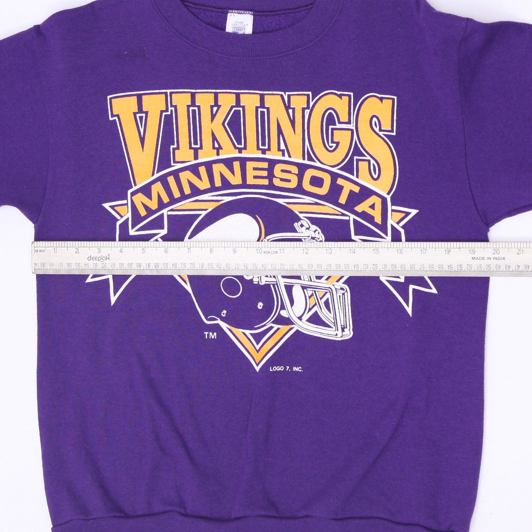 Vintage 90s Minnesota Vikings Vikings Crewneck Sweatshirt Size M