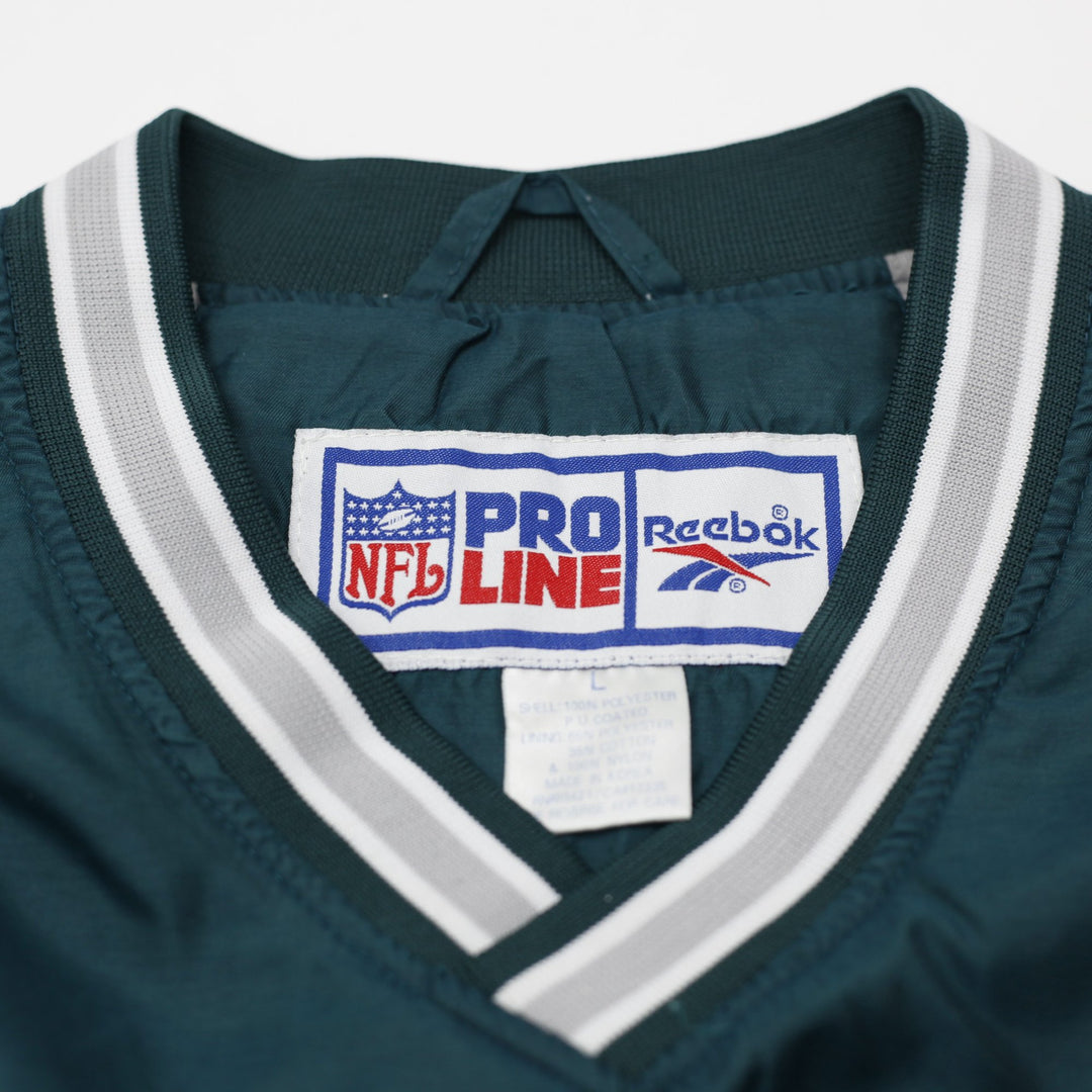 Vintage Reebok Philadelphia Eagles Pullover Jacket Size L