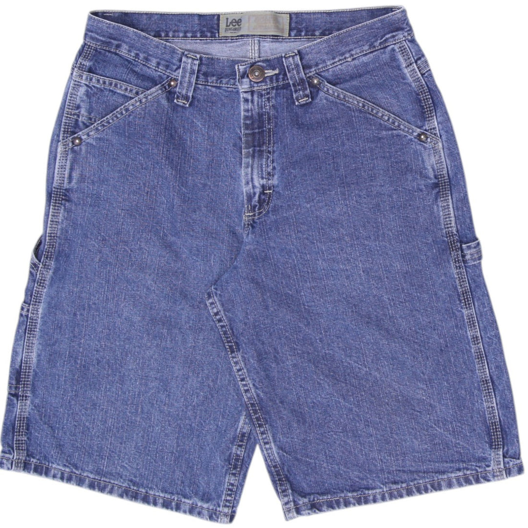 Mens Lee Dungarees Carpenter Shorts Medium Wash Jorts