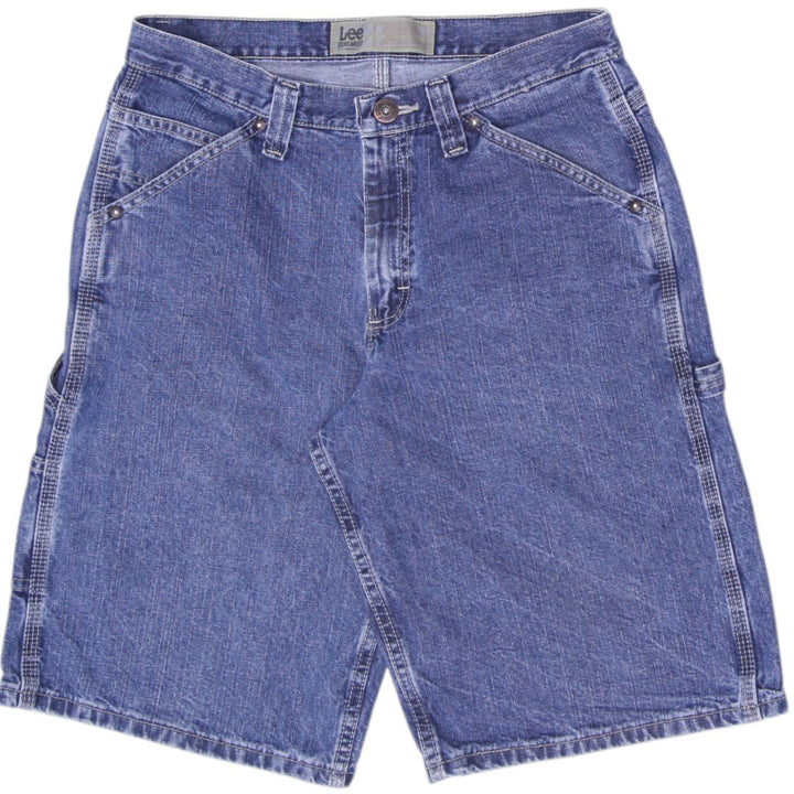 Mens Lee Dungarees Carpenter Shorts Medium Wash Jorts