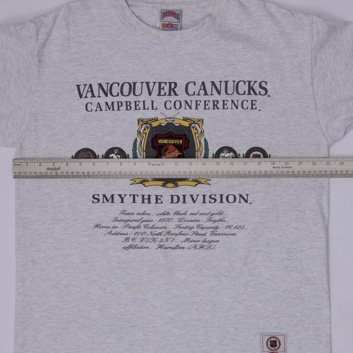 Vintage 1990s Vancouver Canucks Graphic T-Shirt Size M