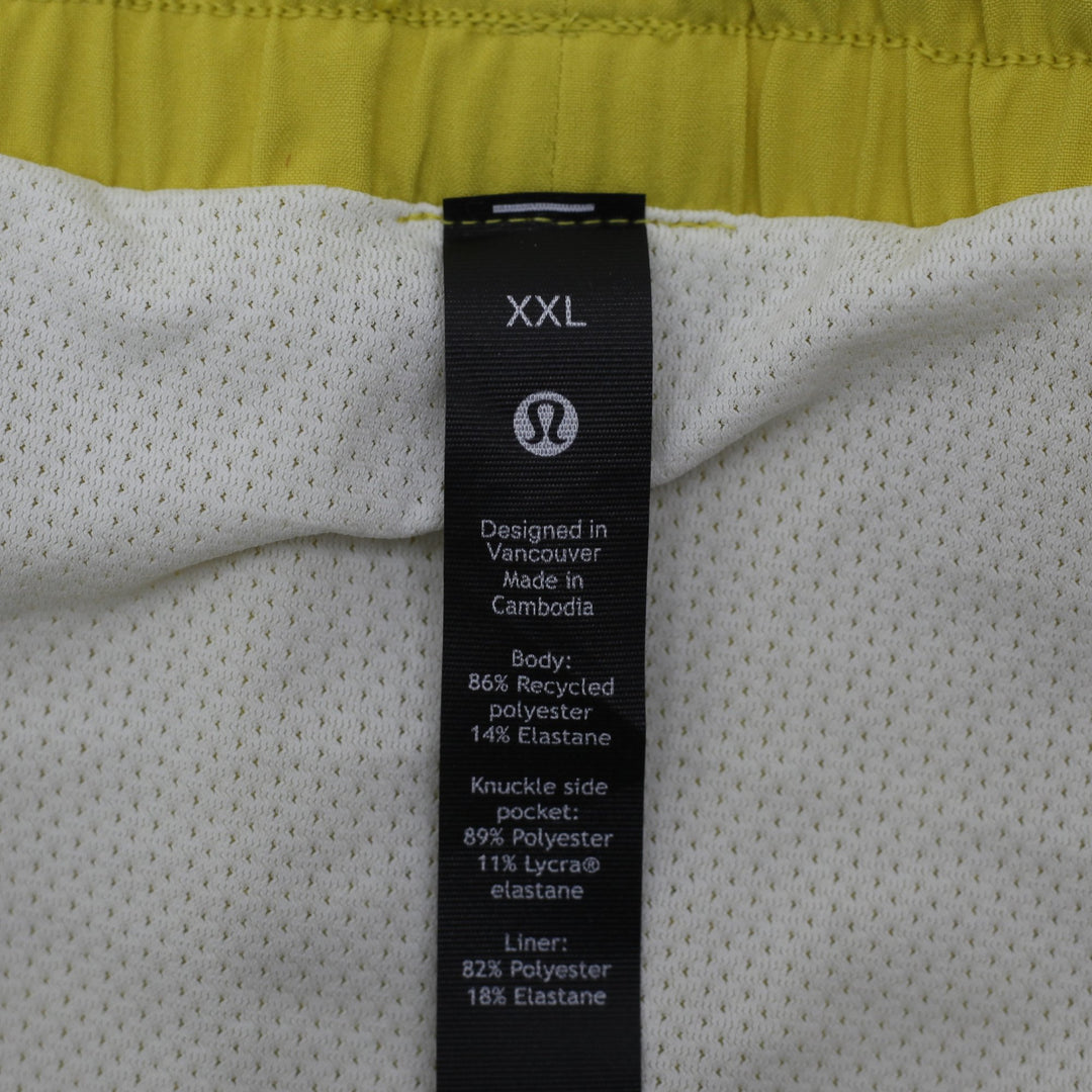 Mens Lululemon Pace Breaker Lined Athletic Shorts Size XXL