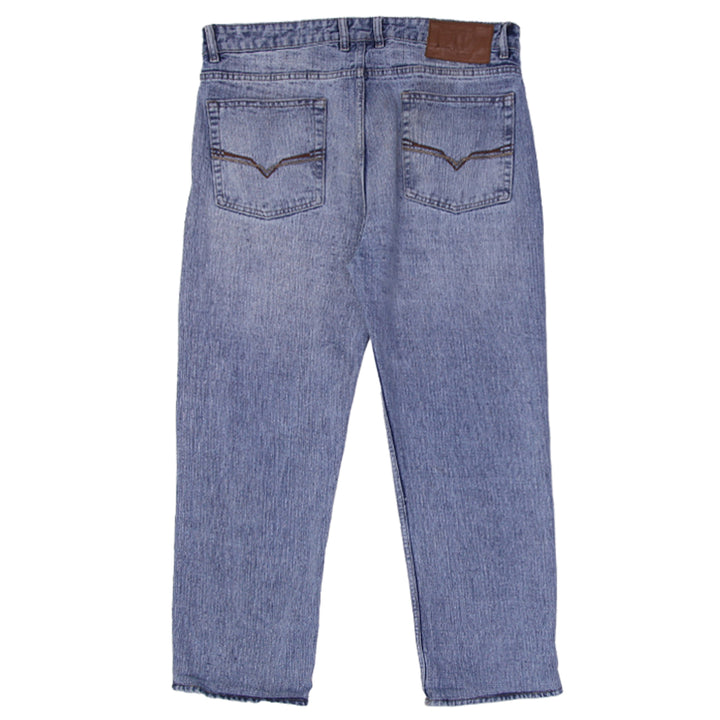 Y2K Mens Diesel Acid Washed Straight Leg Jeans