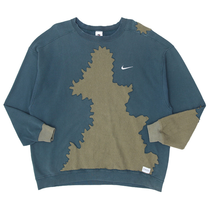 Rework Patchwork Crewneck Vintage Sweatshirt - Fashion Rerun Vintage Migration_Sweaters