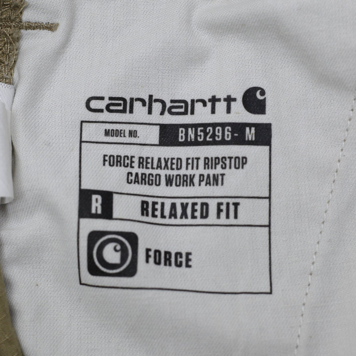 Mens Carhartt Relaxed Fit Force BN5296 Ripstop Workwear Cargo Pants Size 34x30 | Migration_Pants WW Collectio | Fashion Rerun