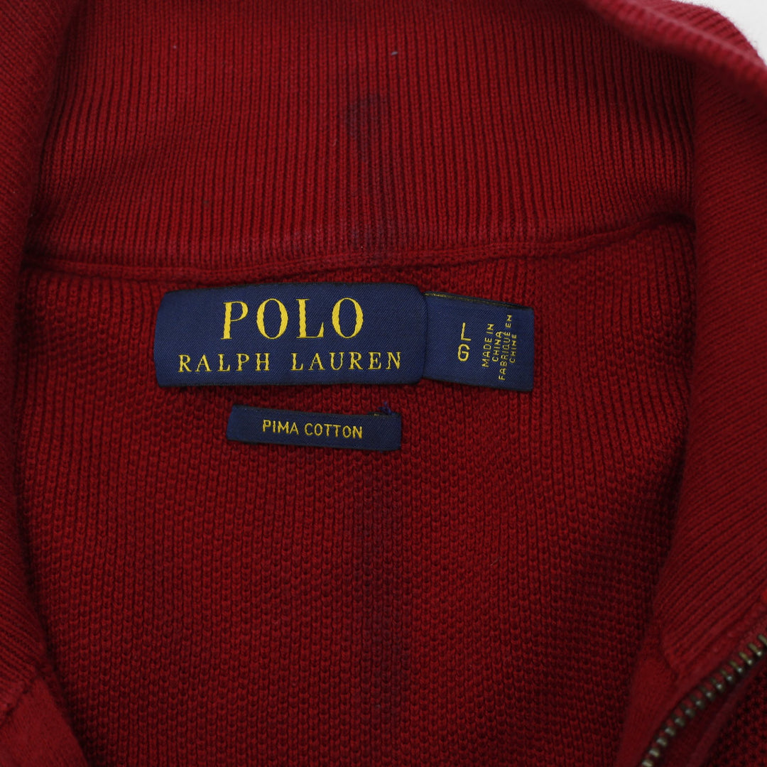 Mens Polo Ralph Lauren Sweater Pima Cotton Knitwear Size L | Migration_Knitwear & Sweaters RL Collection - Ba | Fashion Rerun