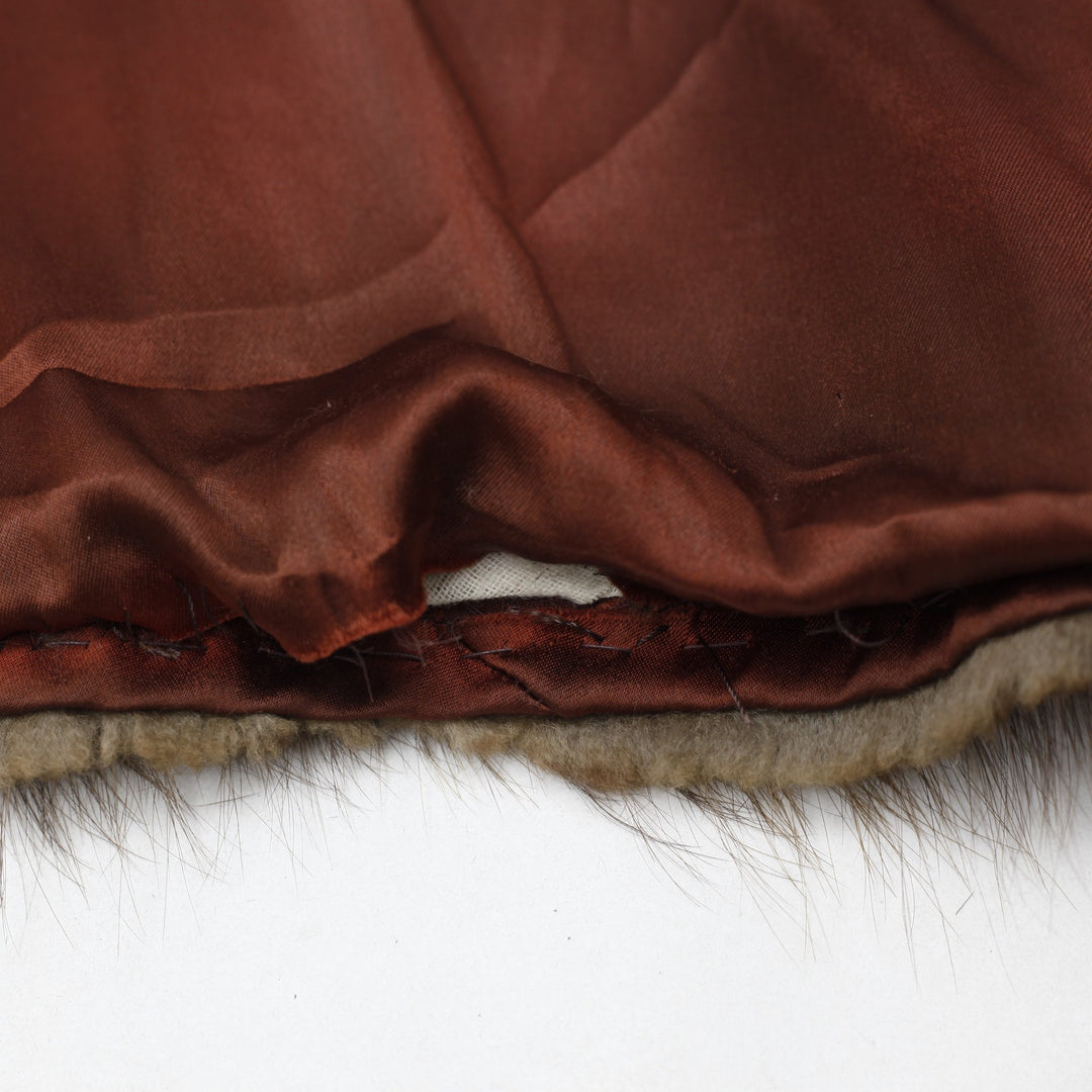 60's Muskrat Fur Coat