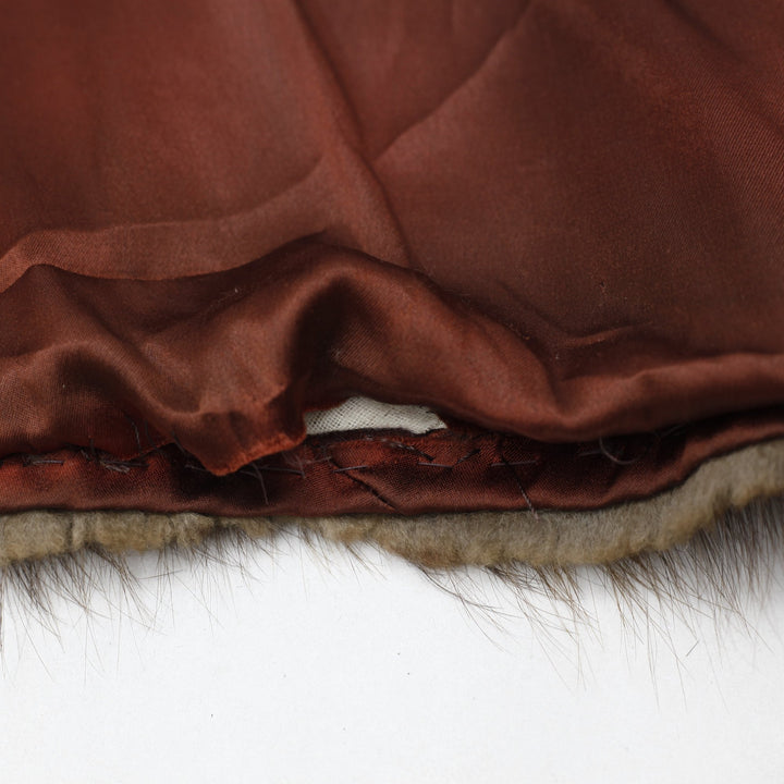 60's Muskrat Fur Coat