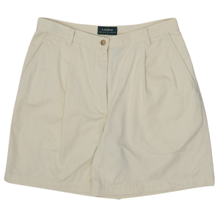 Ladies Ralph Lauren High Waisted Khaki Shorts