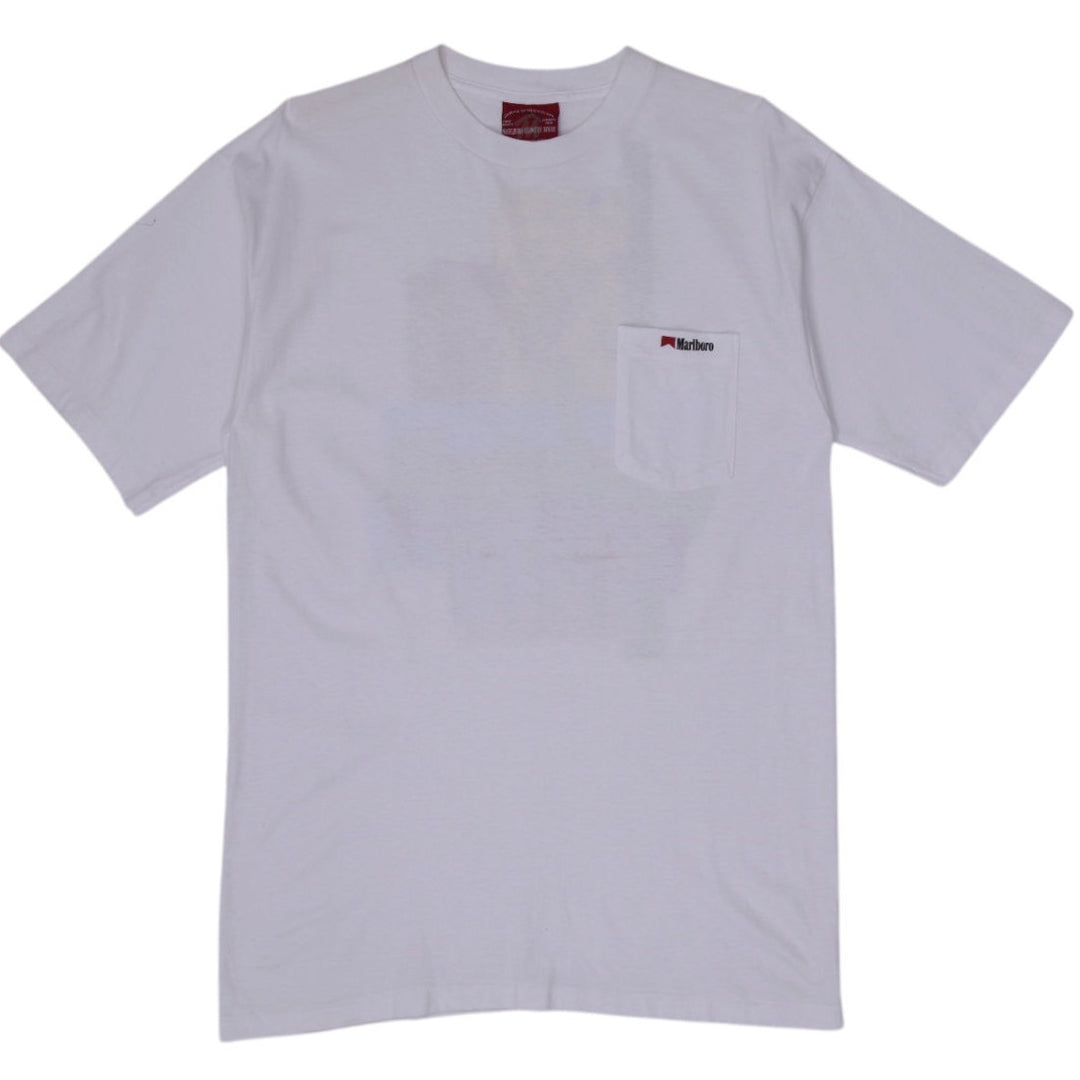 Vintage 90s Marlboro Country Store Rodeo Cactus T-Shirt Made in USA Size XL | Migration_T-Shirts | Fashion Rerun