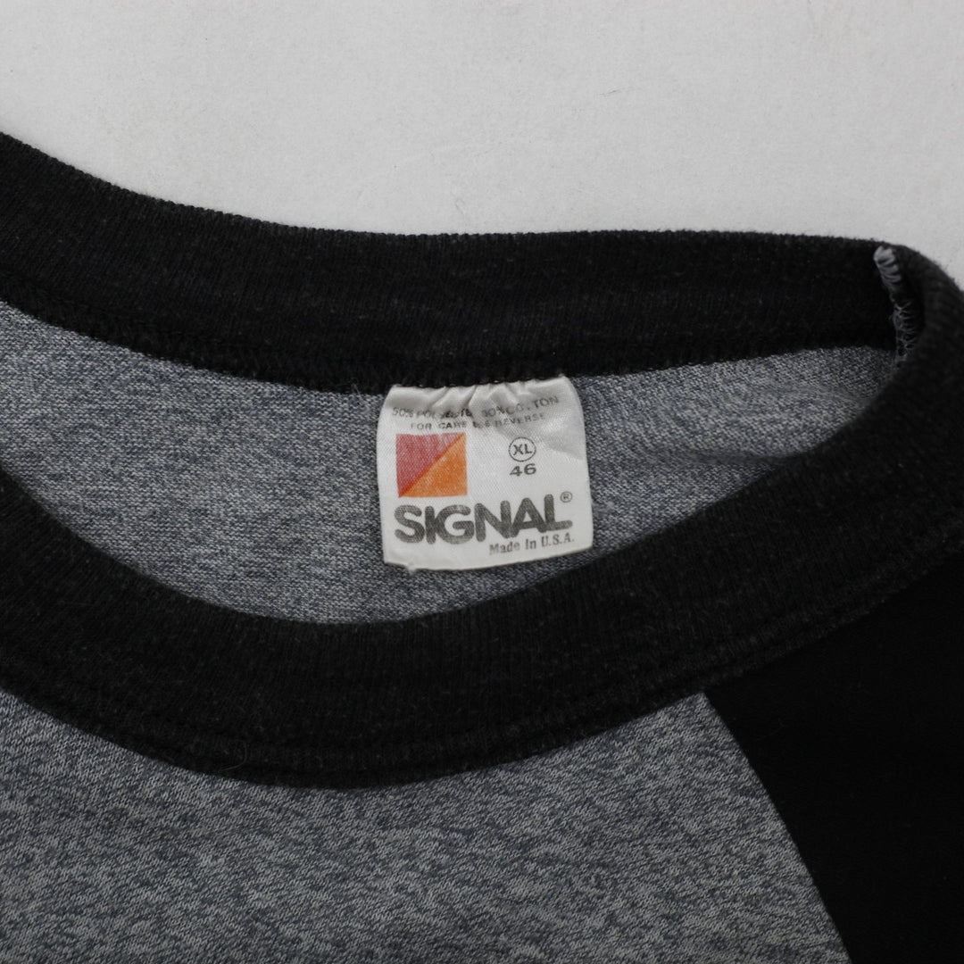 Vintage 80s John Cougar Mellencamp Raglan Shirt 1986 Scarecrow Tour Concert Band Made In USA XL | Migration_T | Fashion Rerun