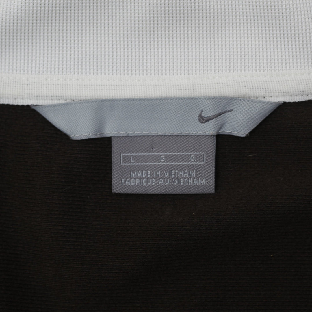 Vintage Mens Nike Track Jacket Brown Full Zip Logo Sportswear | Migration_Jackets - Back View | Fashion Rerun