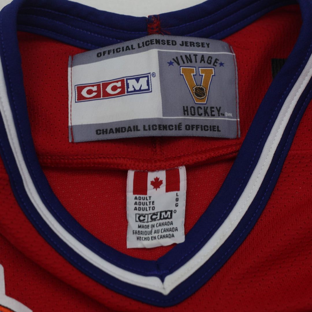 Vintage Patrick Roy Montreal Canadiens 1993 Stanley Cup CCM Jersey