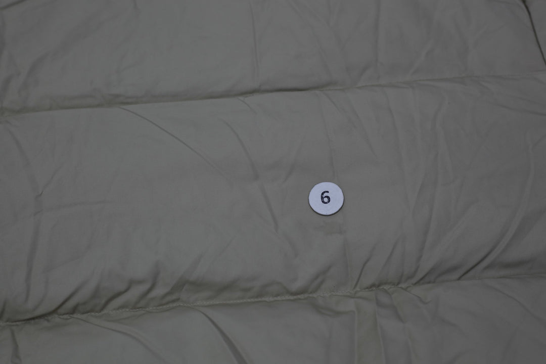 Vintage Mens Polo Ralph Lauren Puffer Jacket Beige Down Fill