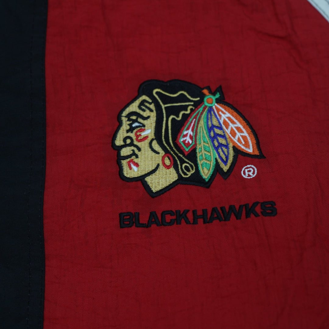 Vintage 90’s Chicago Blackhawks Starter NHL Hockey Sports Coat Jacket