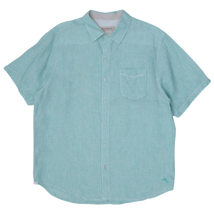 Mens Tommy Bahama 100% Linen Short Sleeve Shirt