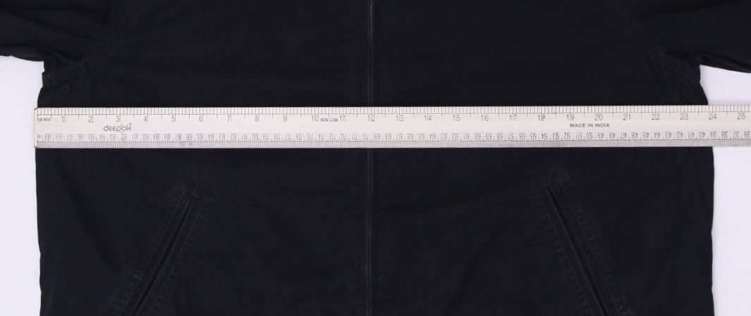 Mens Polo By Ralph Lauren Black Full Zip Hooded Jacket Large