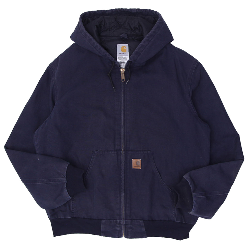 Shop Mens Carhartt J280 MDT Active Jacket Duck Hoodie Quilted