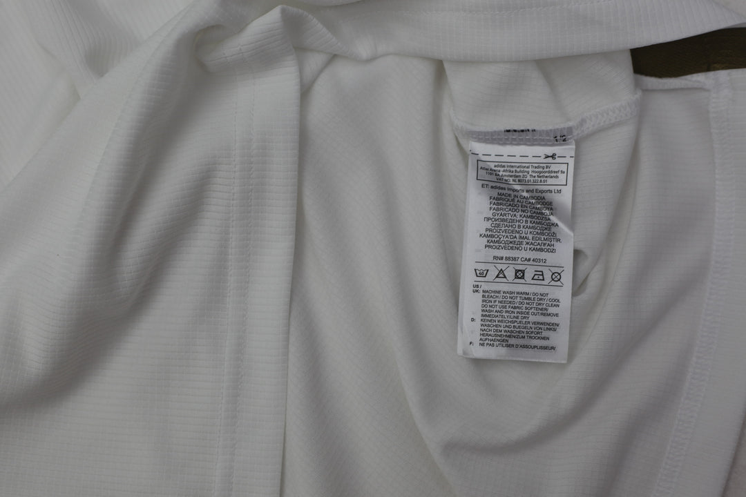 Mens 2019-20 Real Madrid Home Shirt Authentic #4 Sergio Ramos Climachill