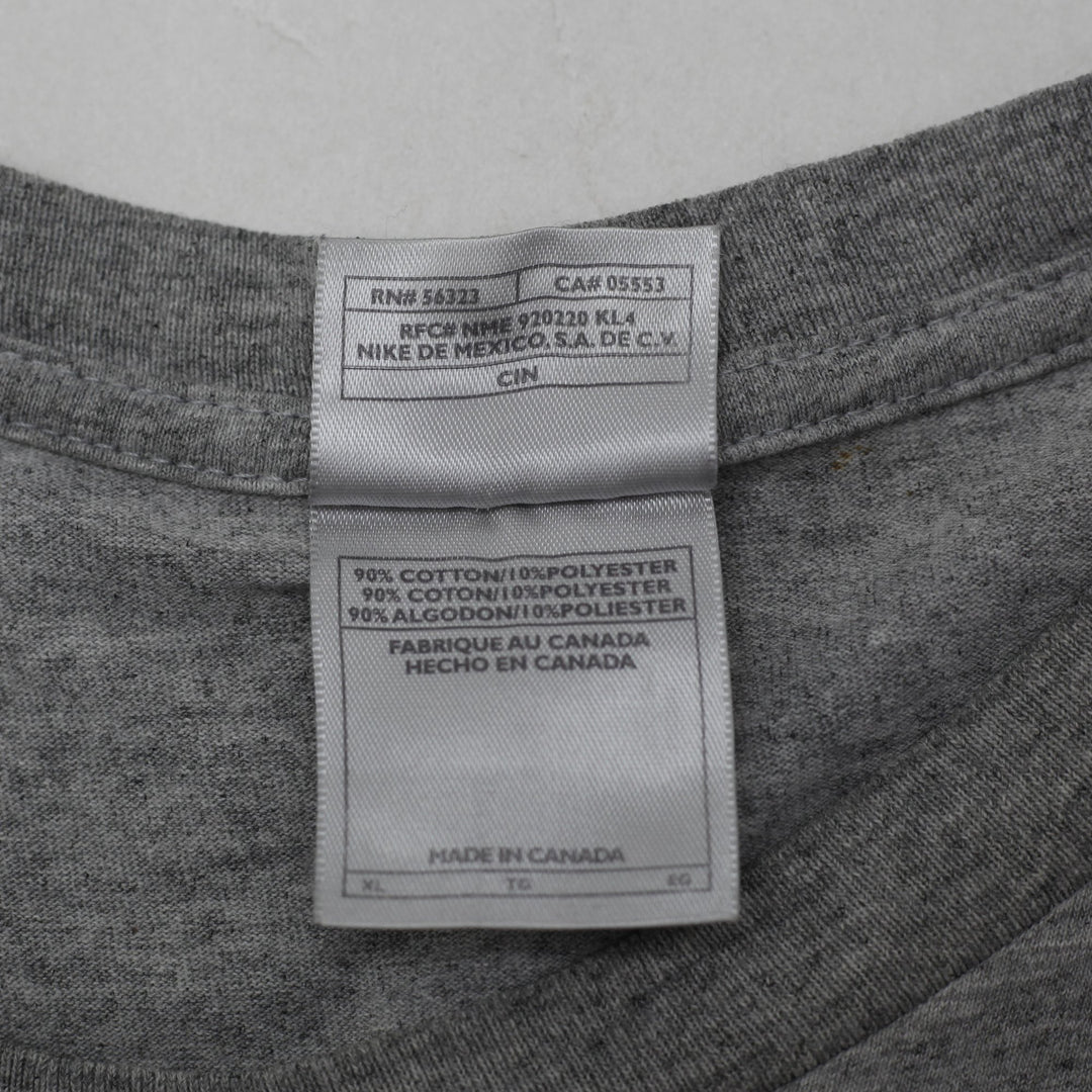 Vintage Nike Logo Long Sleeve T-Shirt Size XL | Migration_T-Shirts - Detail View | Fashion Rerun