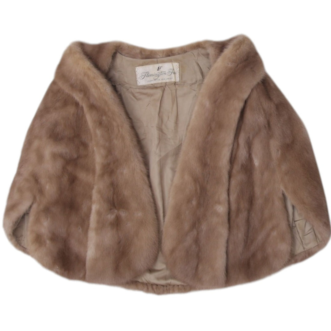 Vintage Flemington Furs Pastel Mink Stole – Mid-Century Luxury Wrap
