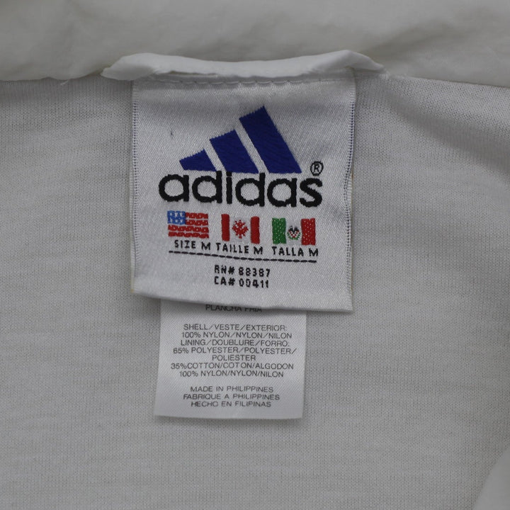 Vintage 90s Embroidered Adidas Windbreaker Track Jacket