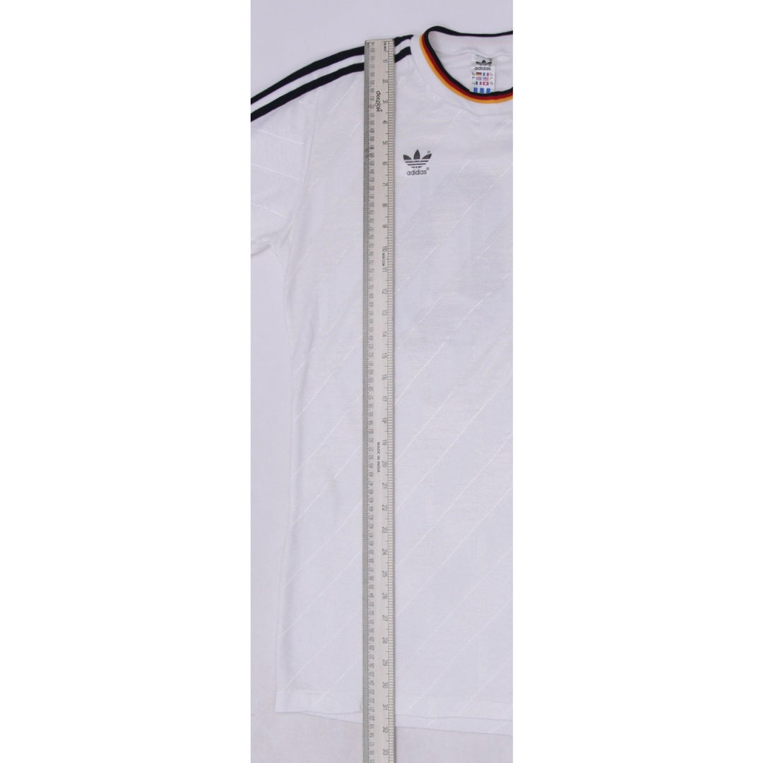 Vintage Adidas West Germany 1984-1986 Long Sleeve Football White Jersey L | Migration_Jerseys - View 6 | Fashion Rerun