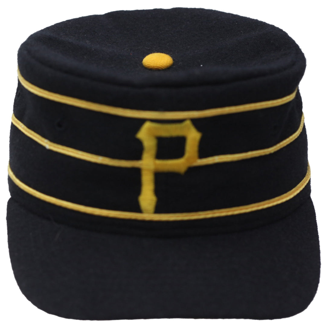 Vintage Pittsburgh Pirates Hat Cap Mens Pillbox Snapback Sports Specialties 80s - Fashion Rerun Vintage Migration_Accessories
