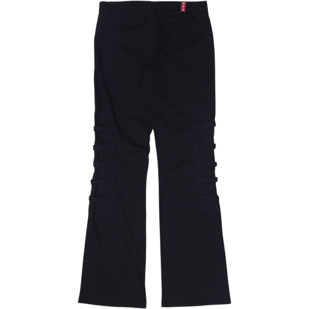Y2K Ladies Joy Jeans Stretchable Cotton Cargo Pants Size XL