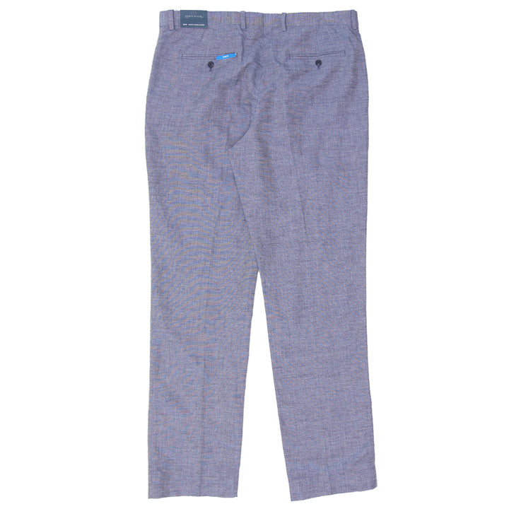 Mens Perry Ellis Slim Fit Blended Linen Pants