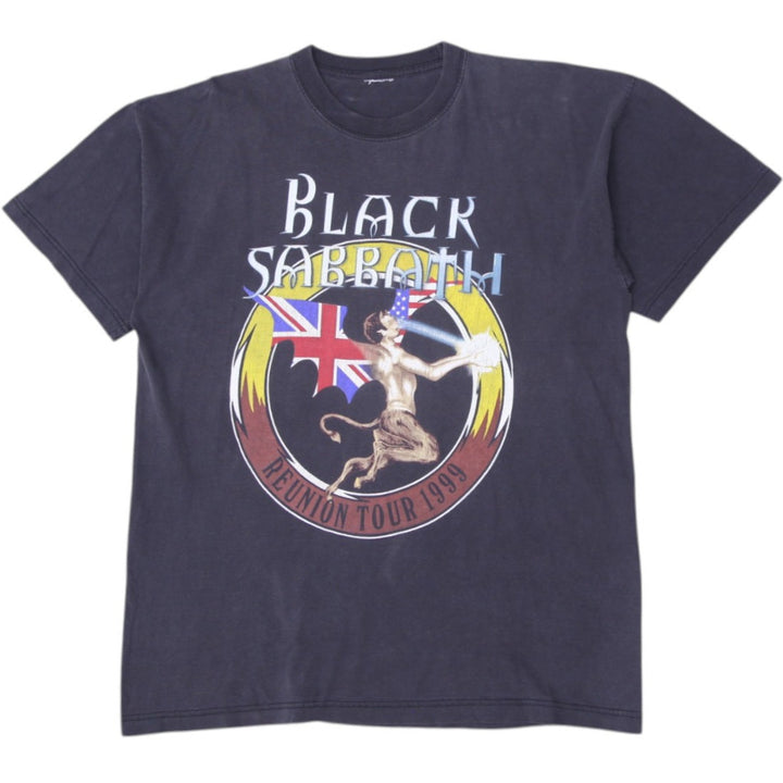 Vintage Black Sabbath Reunion Tour 1999 T-Shirt Black Graphic Band | Migration_T-Shirts | Fashion Rerun