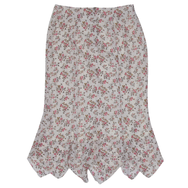 Y2K Ladies Floral Maxi Skirt