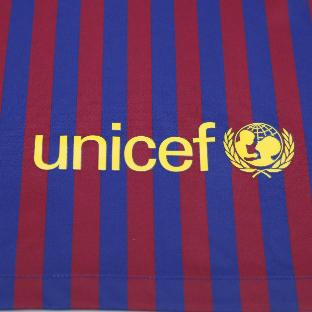 2018-2019 Nike FC Barcelona La Liga Home Jersey Boys M | Migration_Jerseys - View 9 | Fashion Rerun