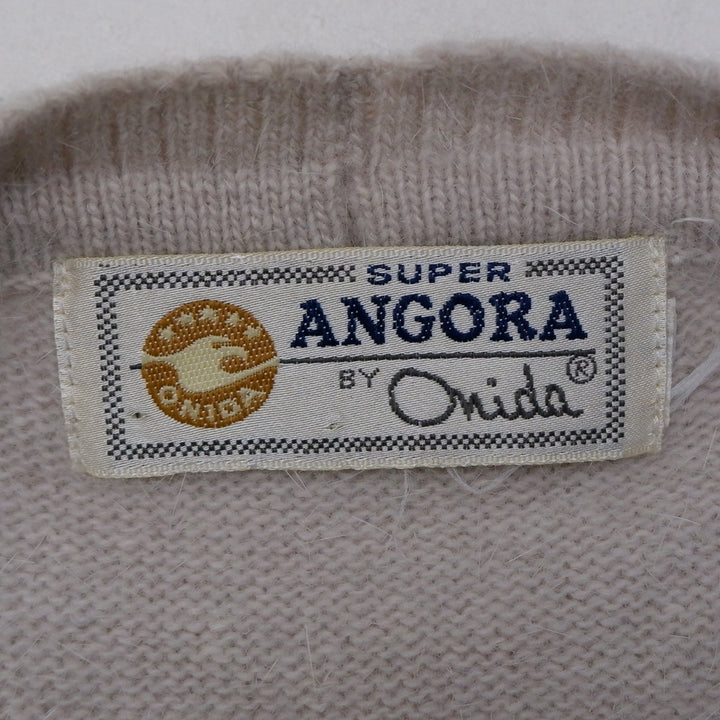 Vintage Super Angoora Coles Collection V-Neck Sweater Vest | Migration_Vests - Back View | Fashion Rerun