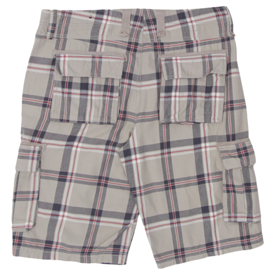Mens Guess Plaid Cargo Shorts - Fashion Rerun Vintage Migration_Shorts