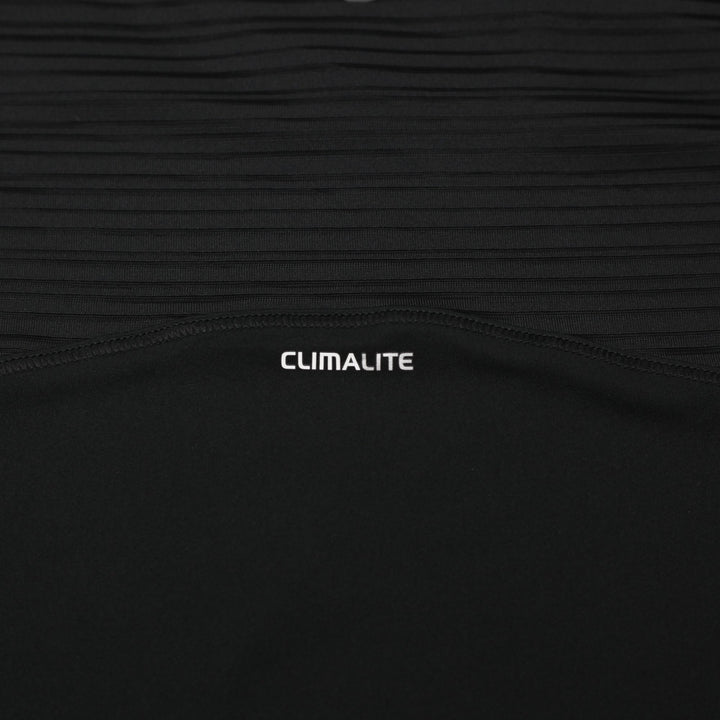 Ladies Adidas Climalite T-Shirt Black Moisture Wicking Activewear Size M