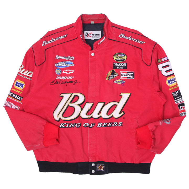 Vintage Dale Earnhardt Jr. Budweiser King of Beers NASCAR Racing Jacket