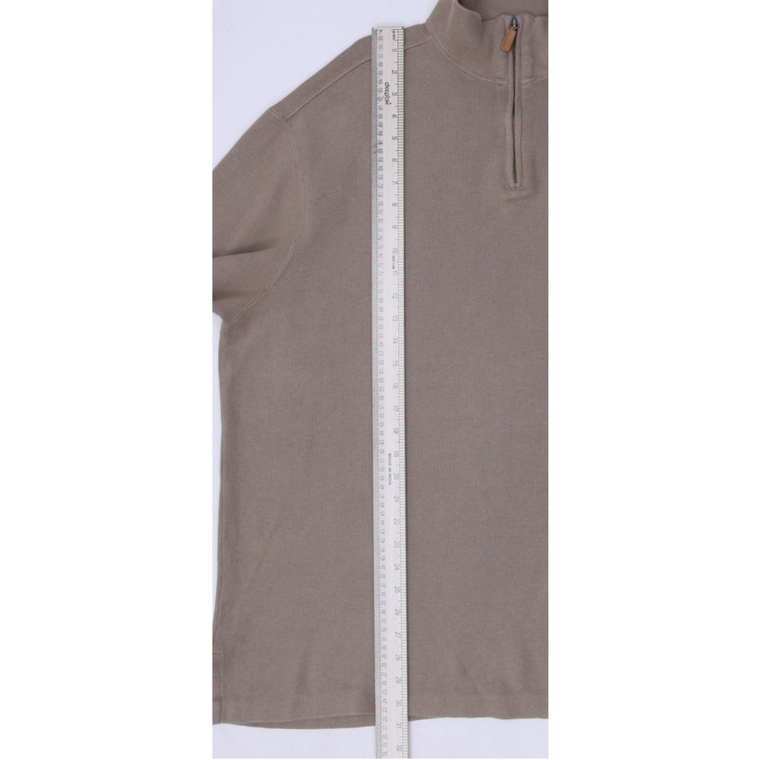 Mens Polo By Ralph Lauren Quarter Zip Knitted Sweater