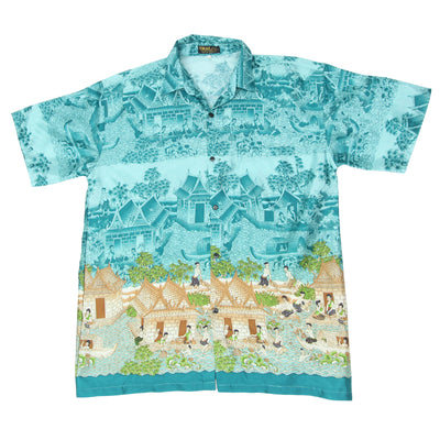 Vintage Thai Silk Collection Shirt | Migration_Shirt UAENAT40 | Fashion Rerun