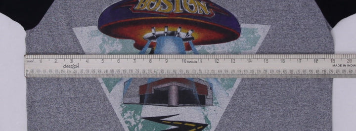 Vintage Boston Band Raglan 3/4 Sleeve Graphic T-Shirt Made in USA Size XL | Migration_T-Shirts - Alternate Vi | Fashion Rerun