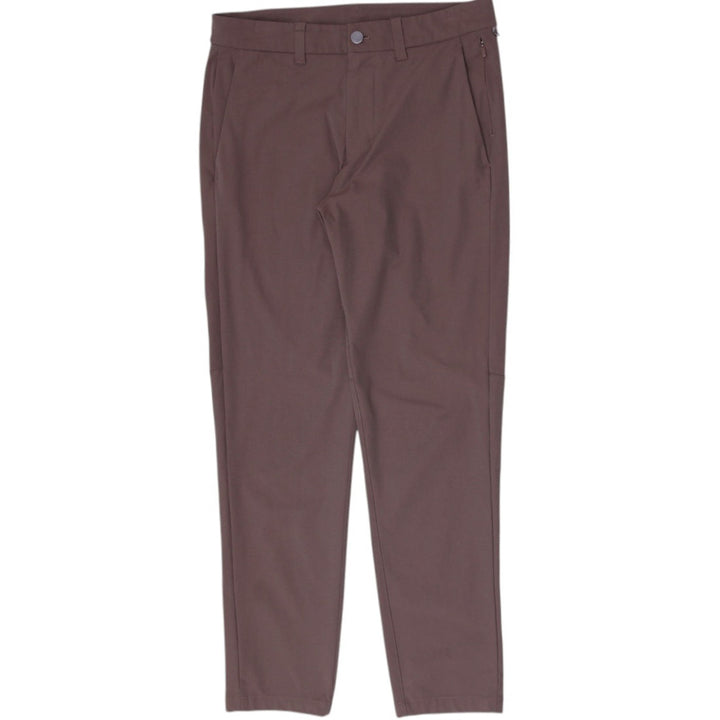 Mens Lululemon Commission Slim Fit Warpstreme Chino Trousers Golf Casual
