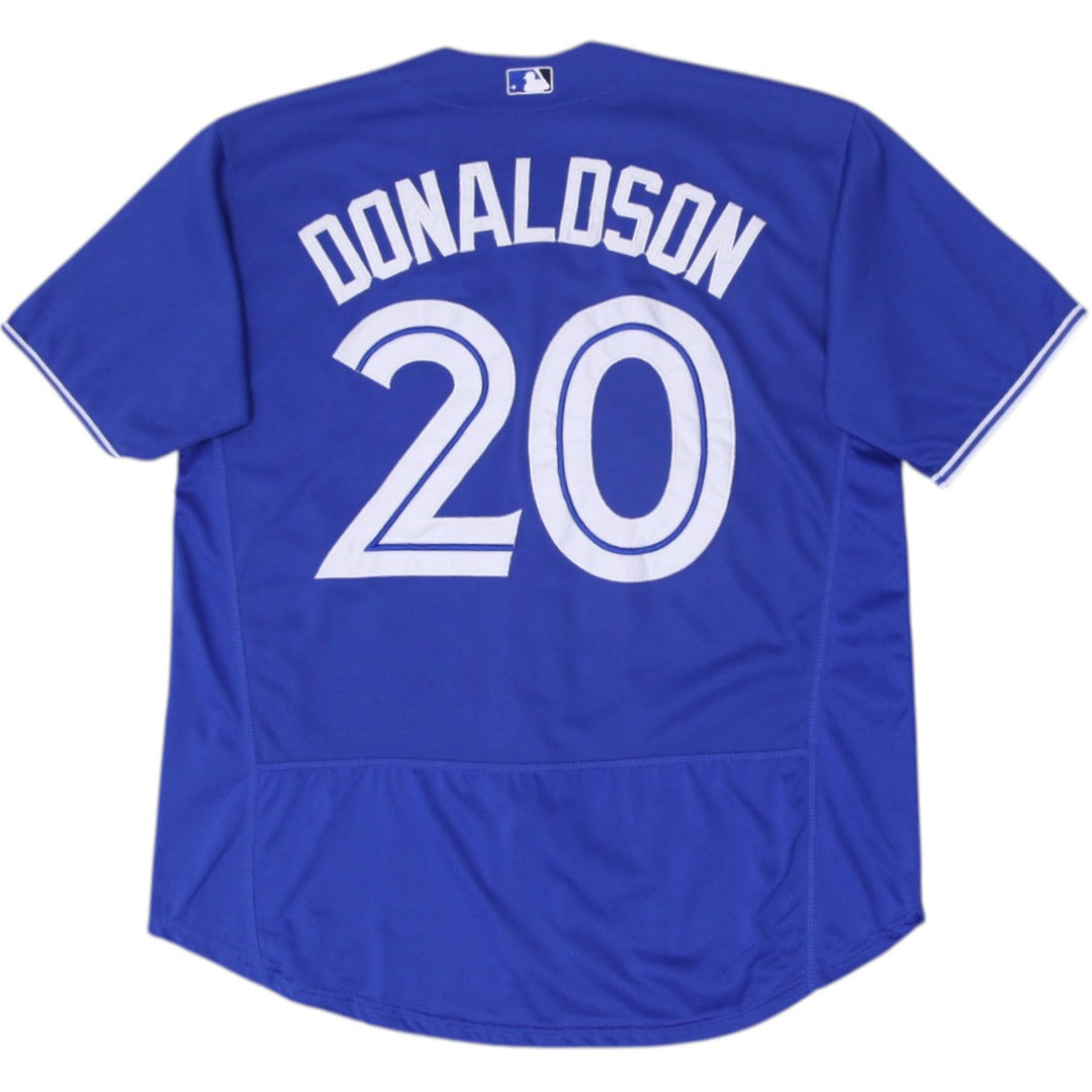 Mens Majestic Toronto Blue Jays Baseball Donaldson #20 Jersey | Migration_Jerseys - Side View | Fashion Rerun