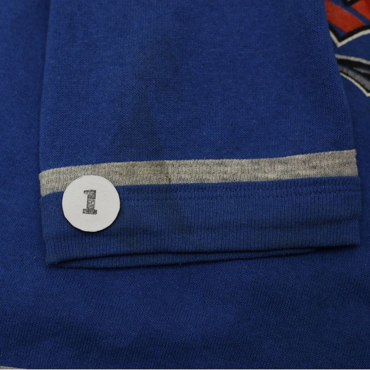Vintage 1989 Nutmeg Mills Cleveland Cavaliers Crewneck Sweatshirt Royal Blue L