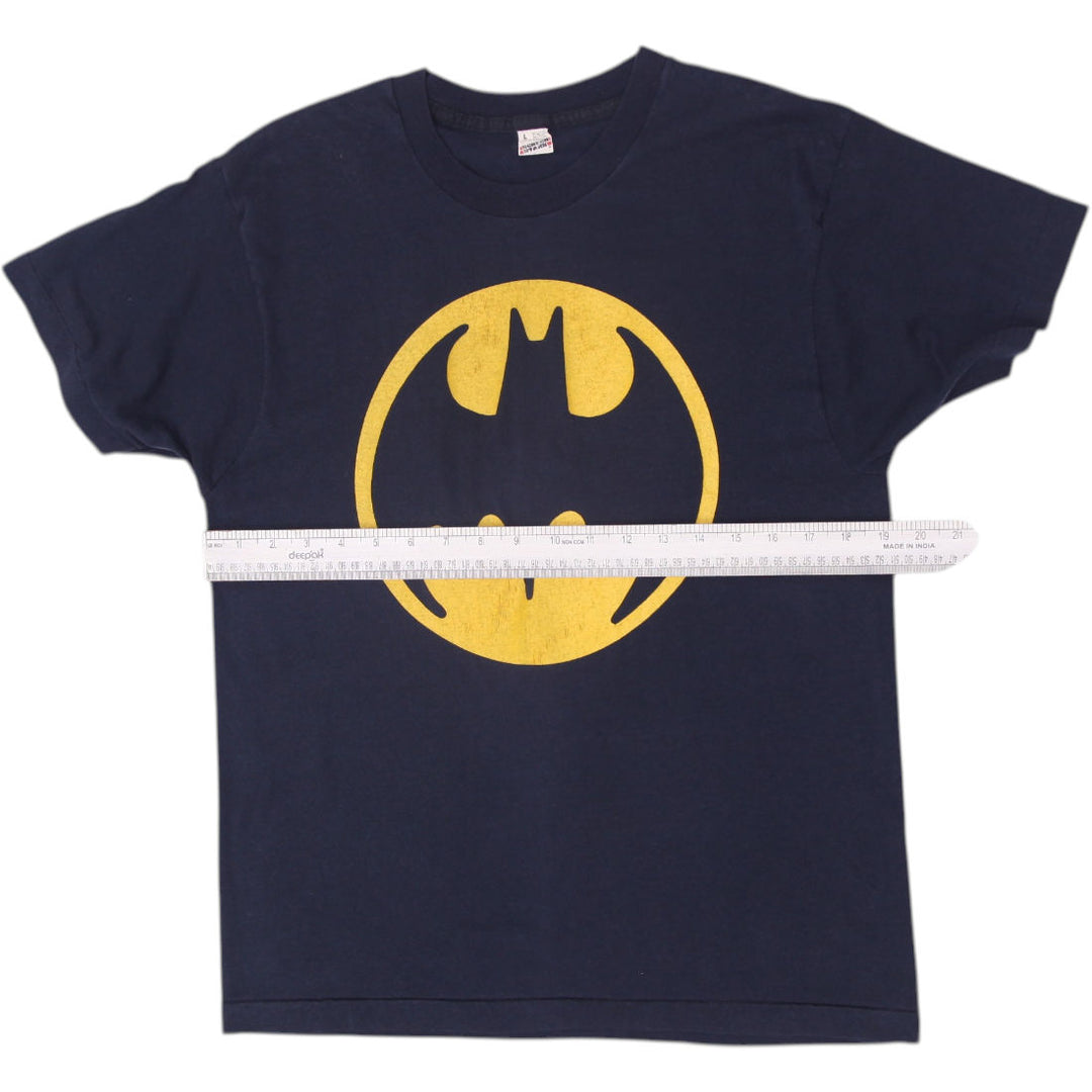 Vintage 80s Screen Stars Batman Logo T-Shirt Made in USA Size L | Migration_T-Shirts - View 6 | Fashion Rerun