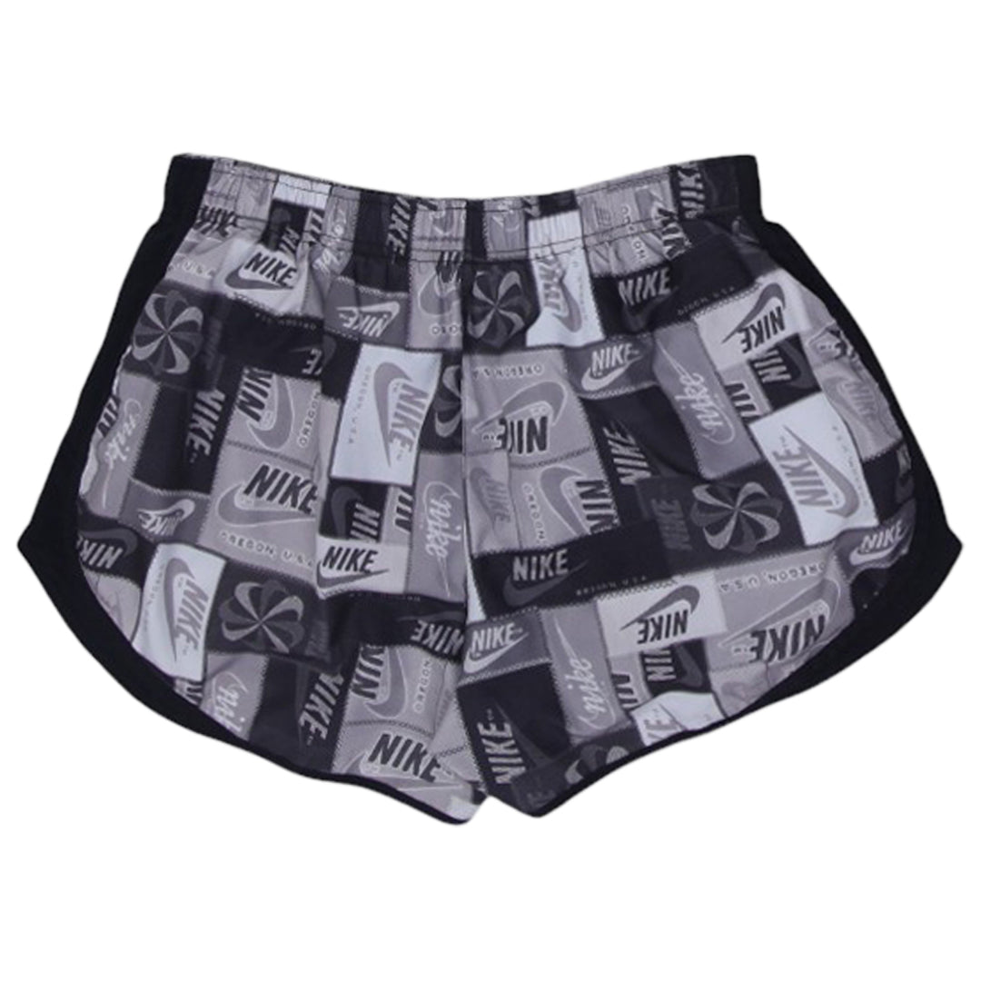 Ladies Nike Logo All Over Print  Sports Shorts