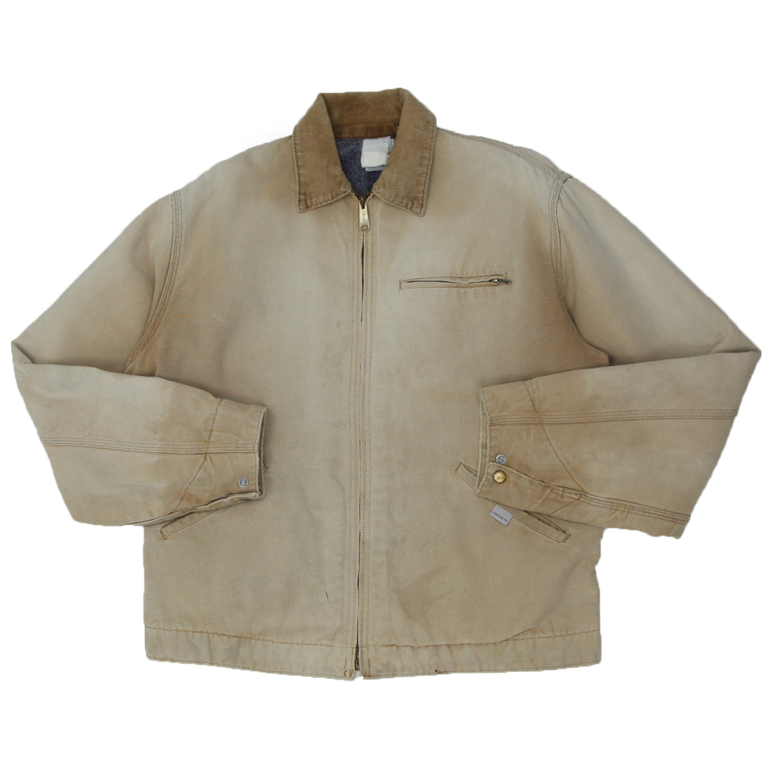 Shop Vintage Carhartt Blanket Lined Detroit Jacket | Fashion Rerun