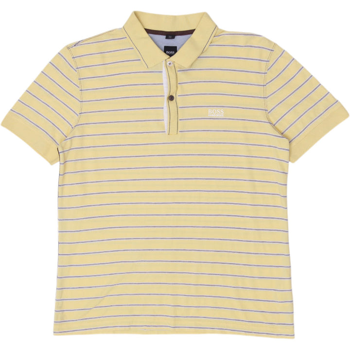 Mens Hugo Boss Regular Fit Striped Polo T-Shirt Size L