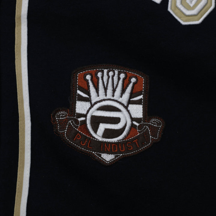 Mens Pepe Jeans Black Heavyweight Zip Up Hoodie Sleeve Jeans 2XL